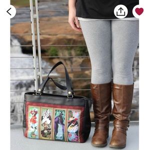 RARE! Haunted Mansion/Disney villains pleather purse 🖤